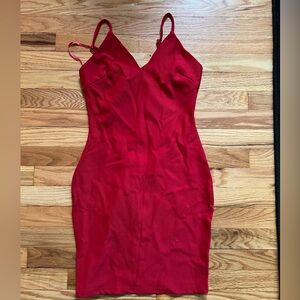 Windsor Red Mini Dress Med